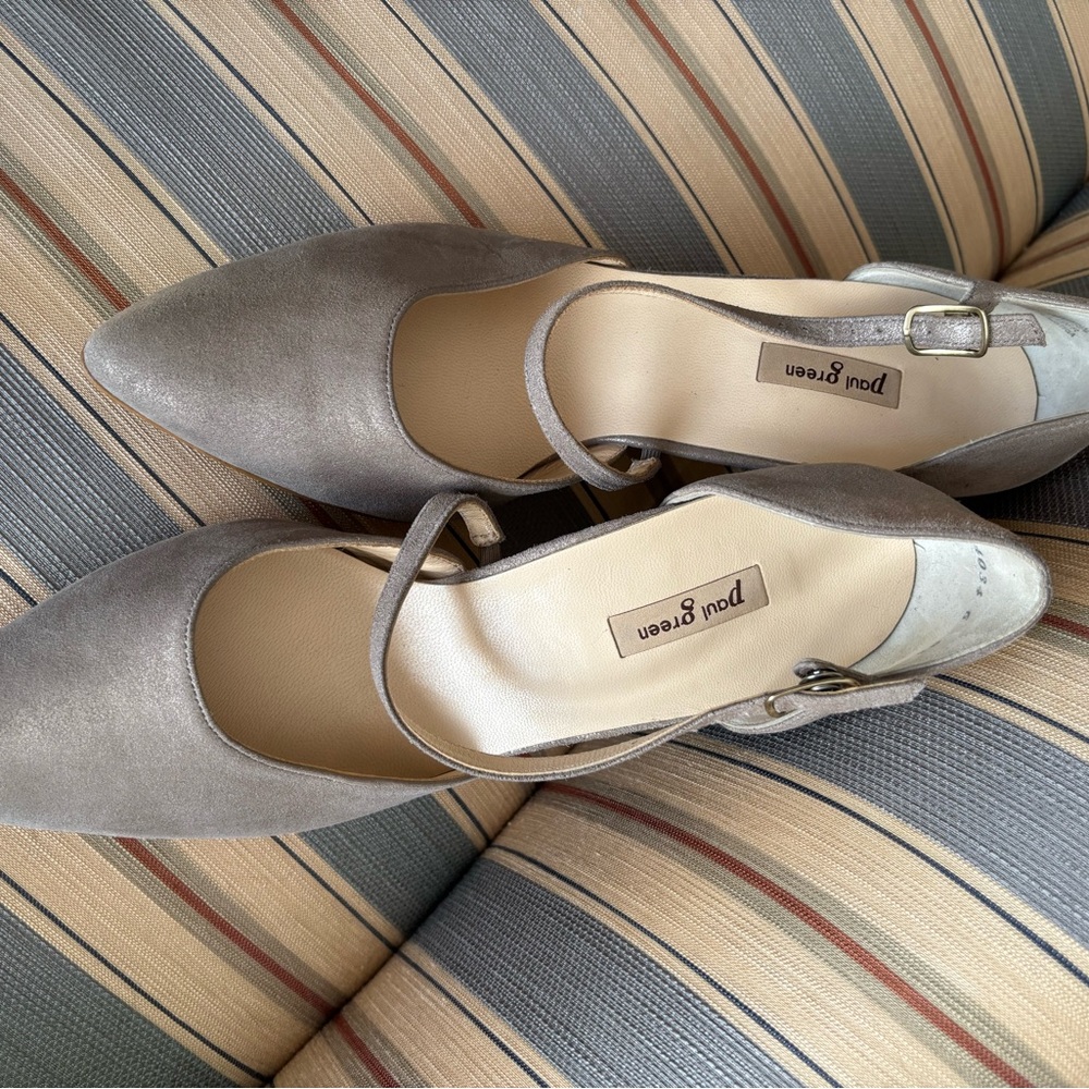 Paul Green Taupe Heels - Picture 6 of 8